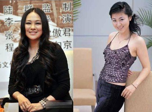 梁洛施赵薇 孕后爆肥的女星
